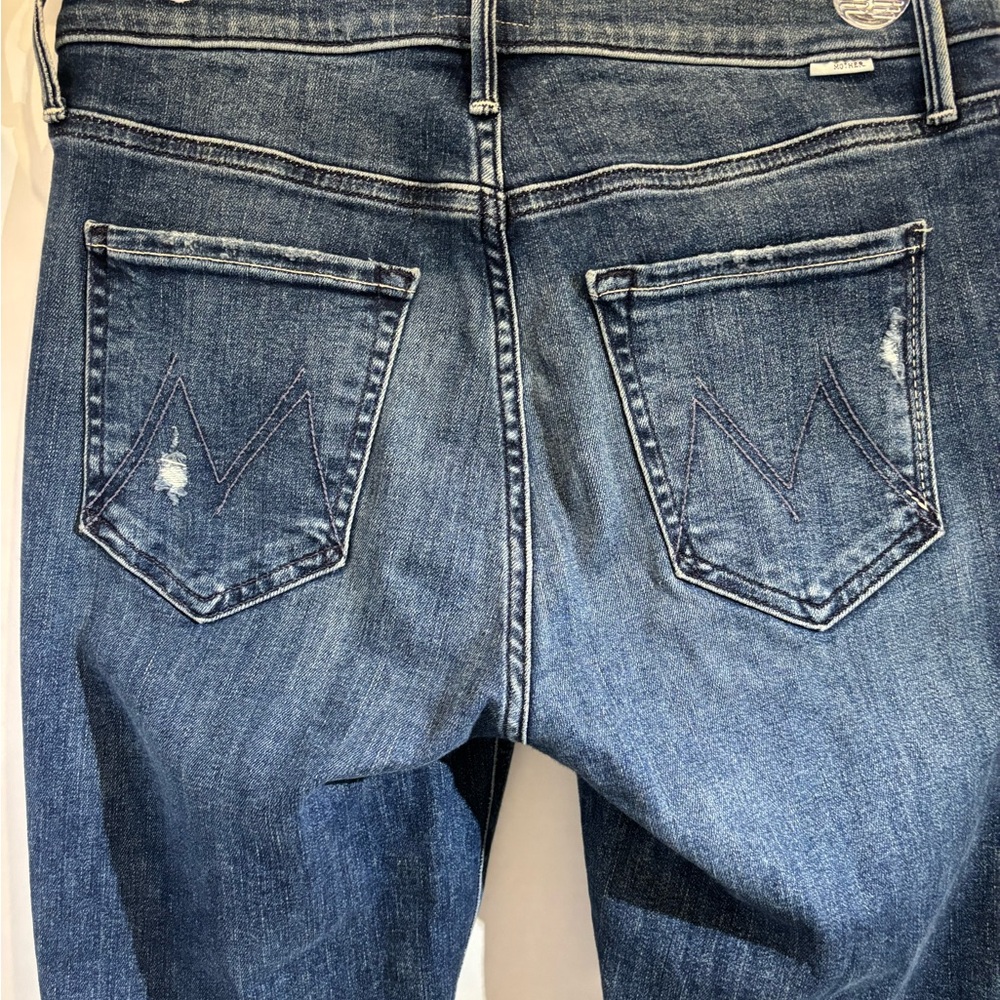 MOTHER Mid-Rise Dazzler Ankle Frey Jeans in Weekend size 27 - Picture 4 of 8